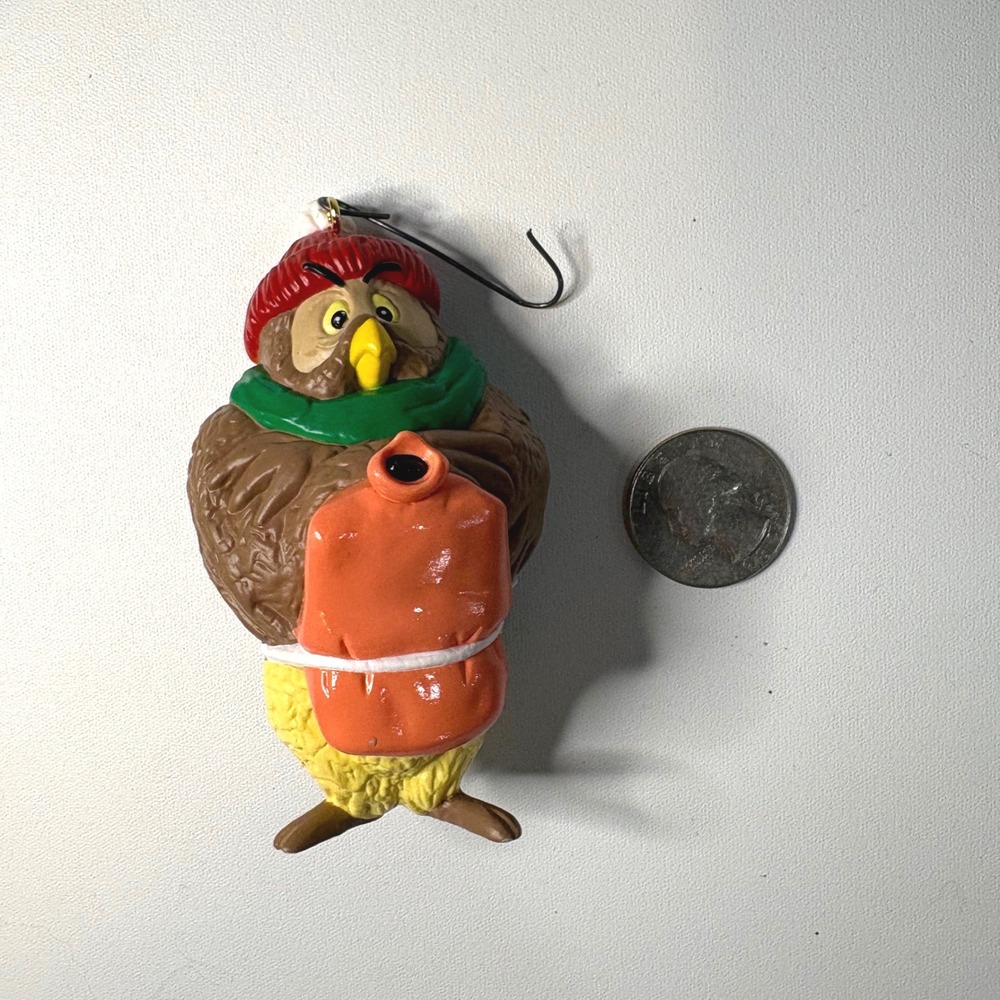 Hallmark Keepsake Ornament 1993 Winnie the Pooh Collection Owl Hot Water Bottle